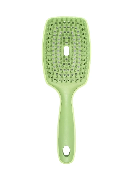 Расческа для волос вентилируемая, Зелёная Solomeya Vented Hair Brush, Green, 1 шт